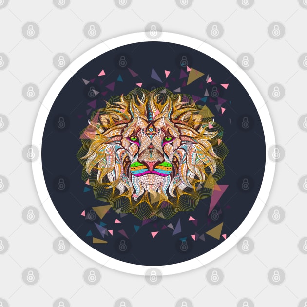 best t-shirt The lion of the galaxy Magnet by yamiston